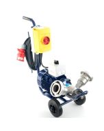 Profi-Teichpumpe mit Transportwagen 6000l/h 400V 750Watt